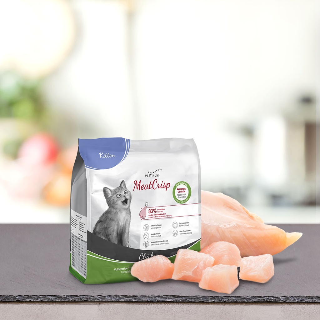 Platinum MeatCrisp Cat - kitten chicken 400g