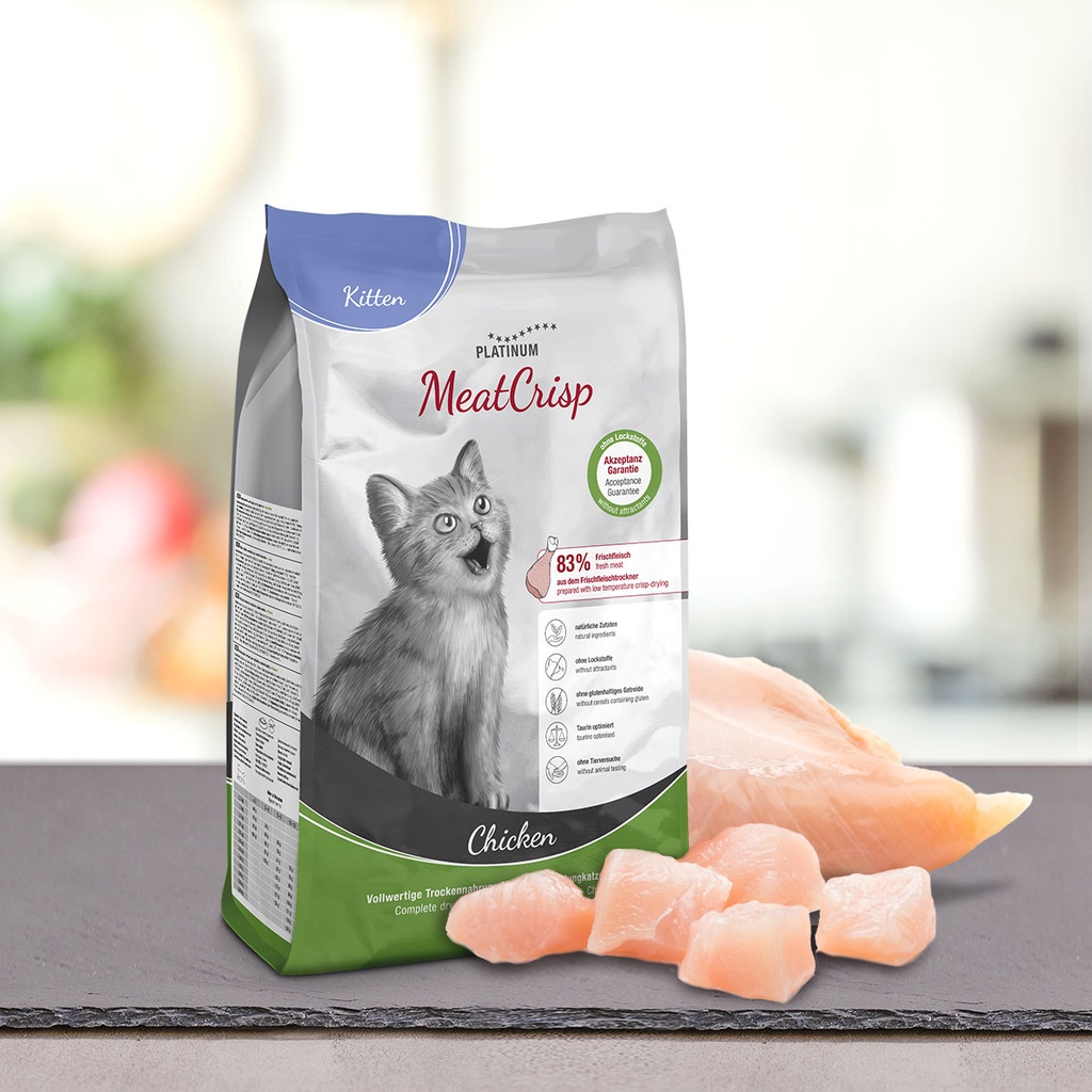 Platinum MeatCrisp Cat - kitten chicken 1,5 kg