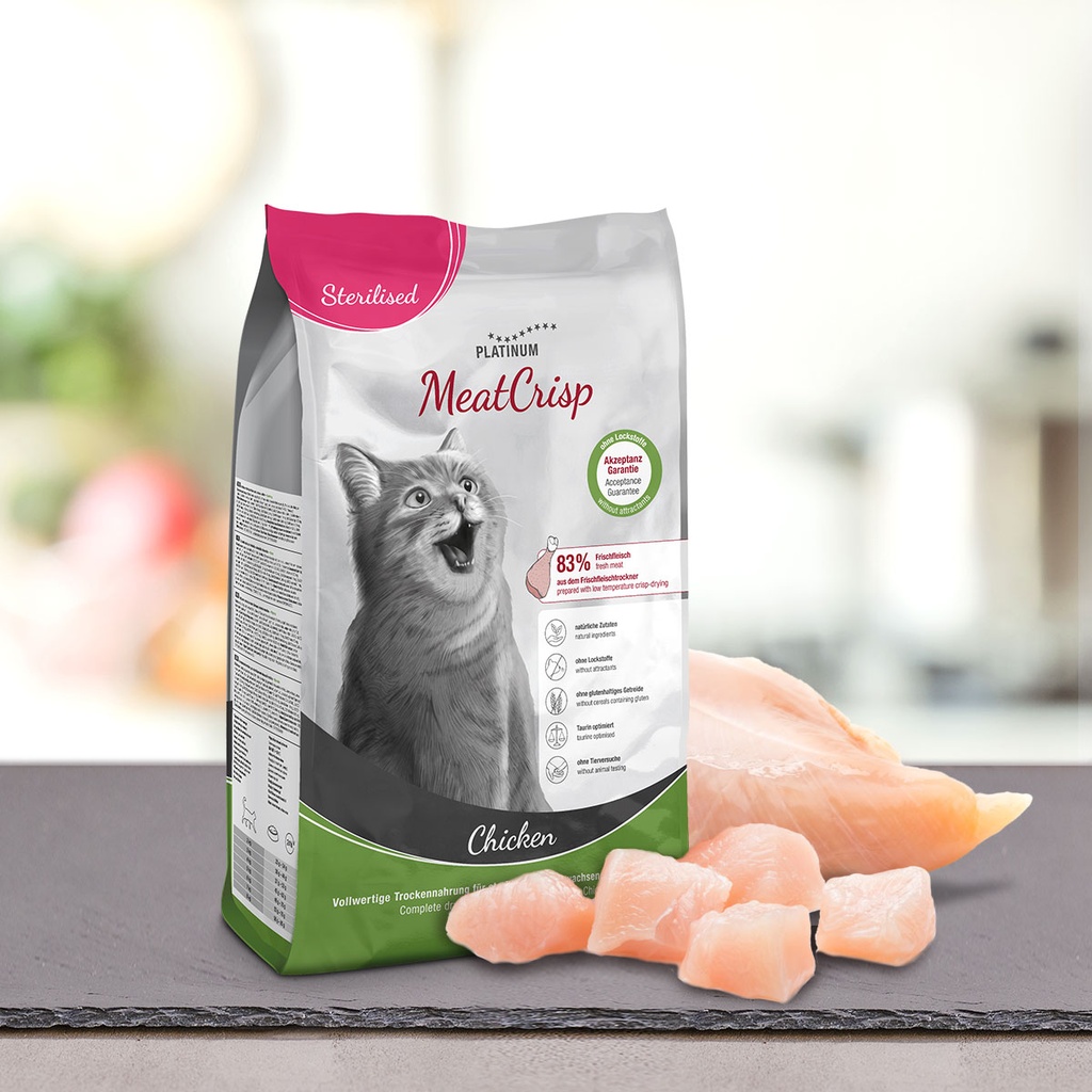Platinum MeatCrisp - sterilized chicken 1,5 kg