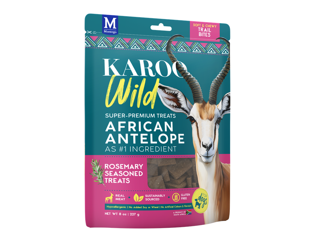 Karoo Wild Antelope trail bites rosemary 227 g