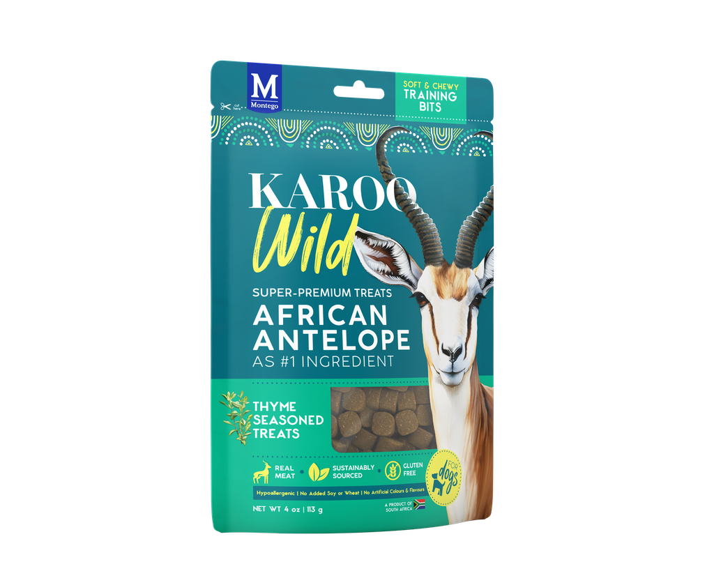 Karoo Wild Antelope training bits thyme 113 g