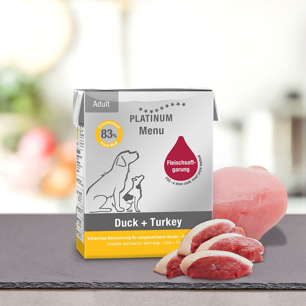 Platinum Menu Ankka+Kalkkuna 375 g