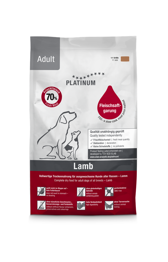Platinum Adult Lammas 1,5kg