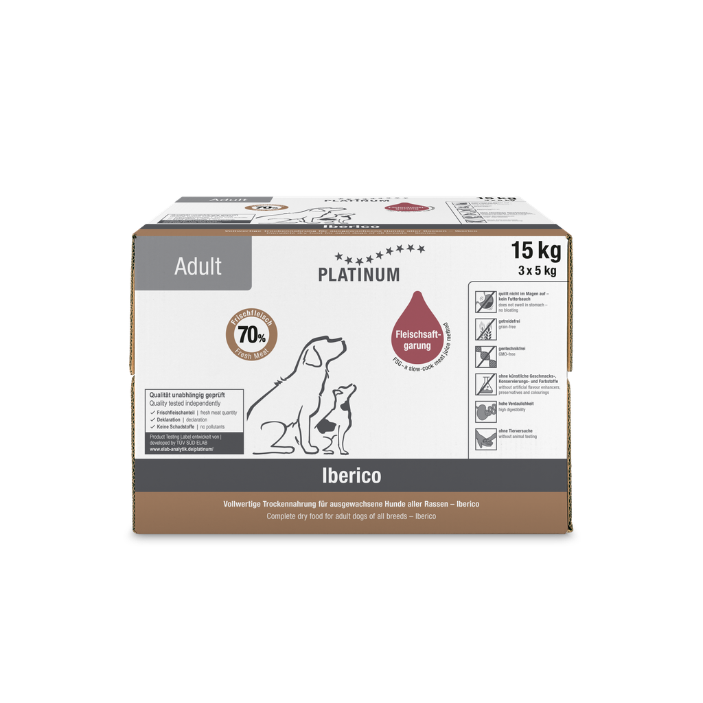 Platinum Adult Iberico 15kg