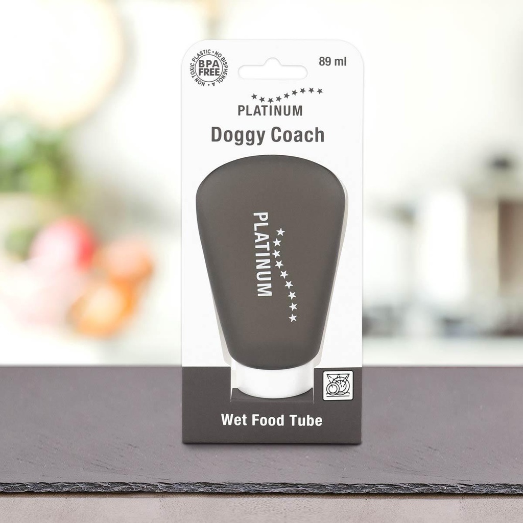 Platinum Doggy Coach -tuubi, harmaa