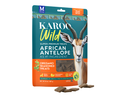 [KWOSTB227] Karoo Wild Antelope trail bites oregano 227 g