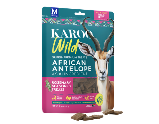 [KWRSTB227] Karoo Wild Antelope trail bites rosmariini 227 g