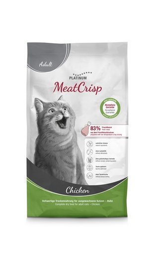 [1210-5] Platinum MeatCrisp Cat - adult kana 1,5 kg